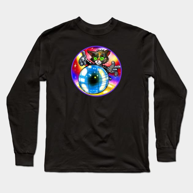 HOCUS POCUS CAT  Psychic Long Sleeve T-Shirt by EmoteYourself